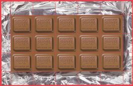 2001 CHOCO  SUISSE  Kleinbogen   15x 90Rp. **  Postfrisch **