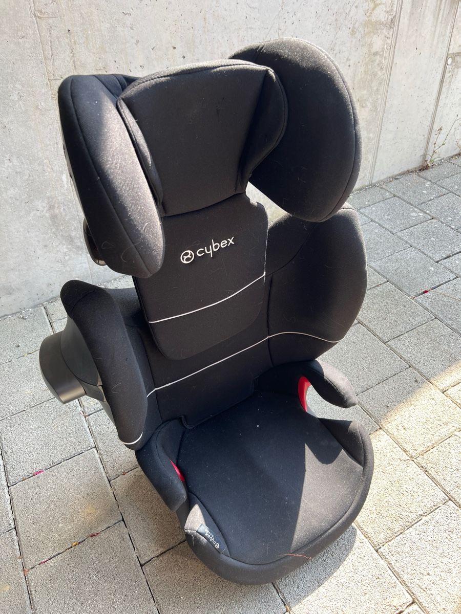 Cybex Seggiolini per auto: Cybex Booster Seat Solution X-Fix Black Used – Usato da Füllinsdorf venduto da andy_candy