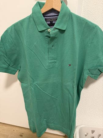 Polohemd Tommy Hilfiger grün Gr M guter Zustand