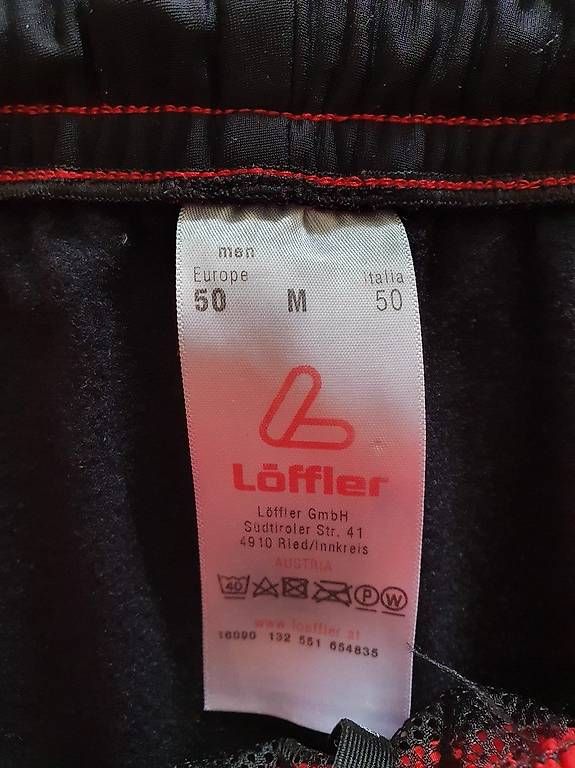 Löffler Pantaloni: Löffler Herren Langlaufhose Gr: M – Usato da Brügg BE venduto da brma321 1
