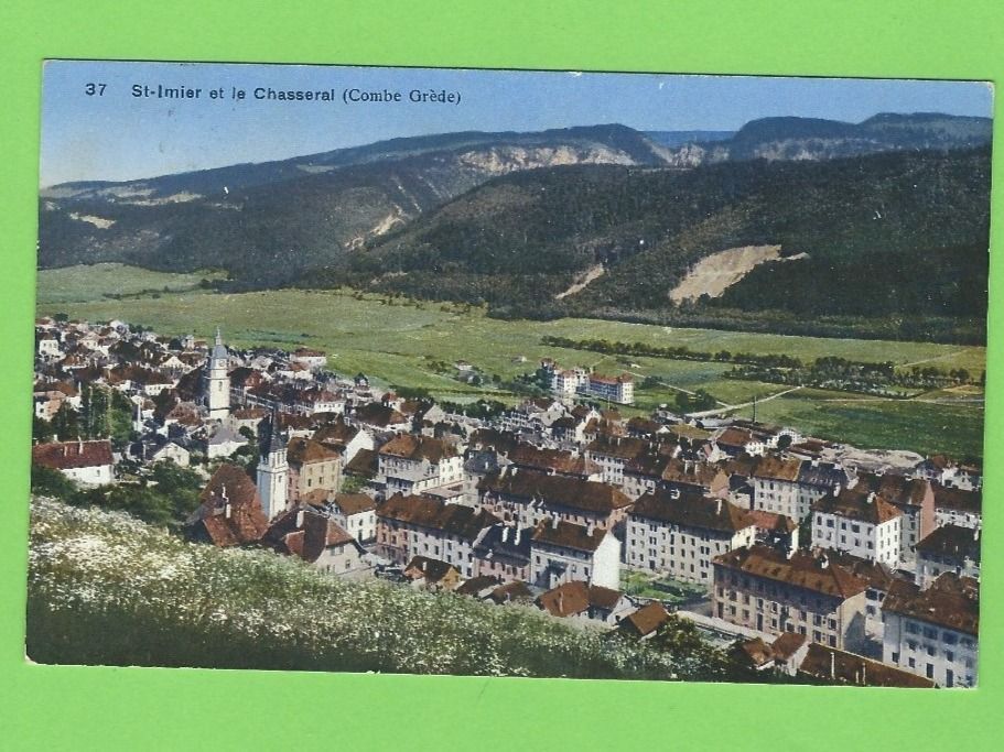 Cartoline postali: St-Imier et la Chasseral – Usato da Zürich venduto da t24_de