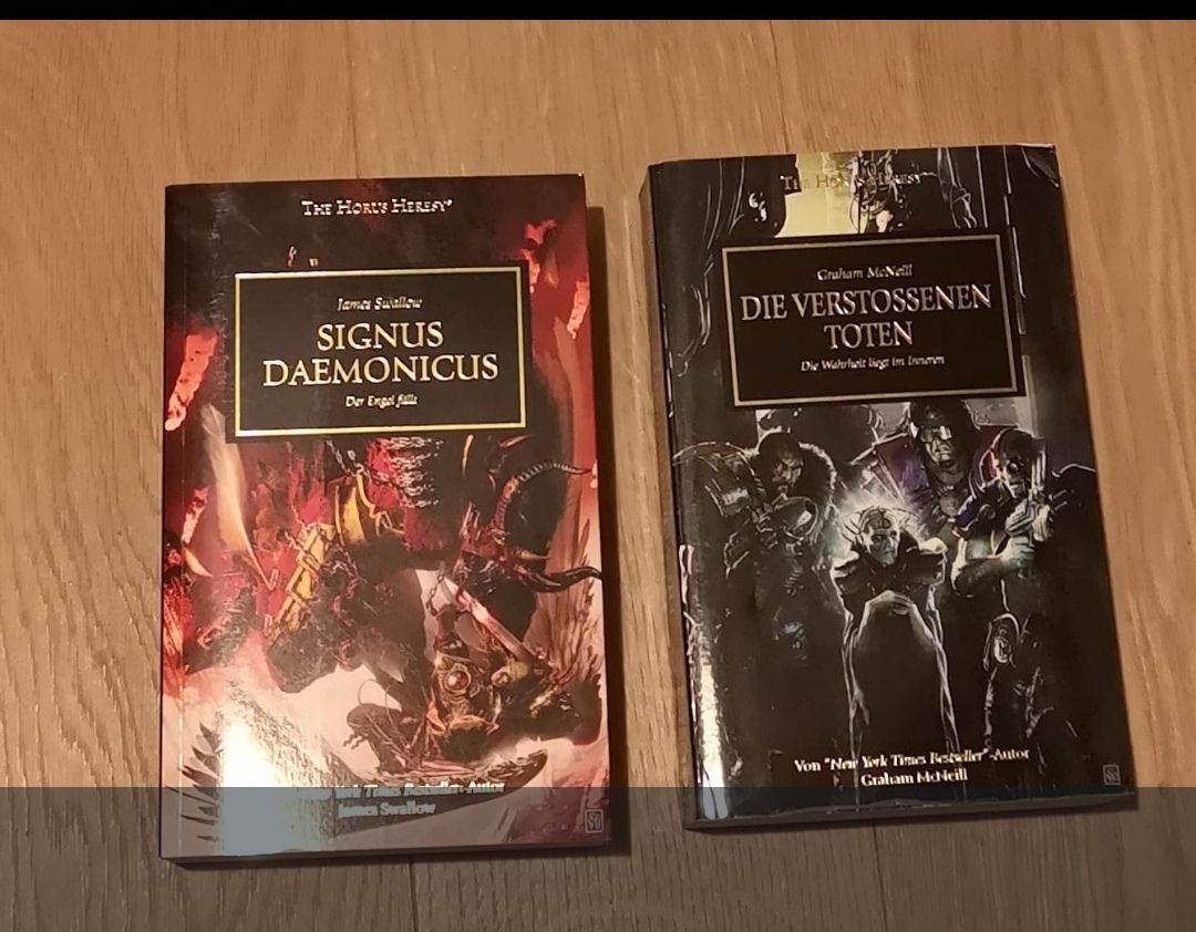 Bücher: Zwei Warhammer Romane horus heresy  – Gebraucht aus Engelburg von echseis