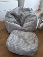 Sitzsack mit Fussteil