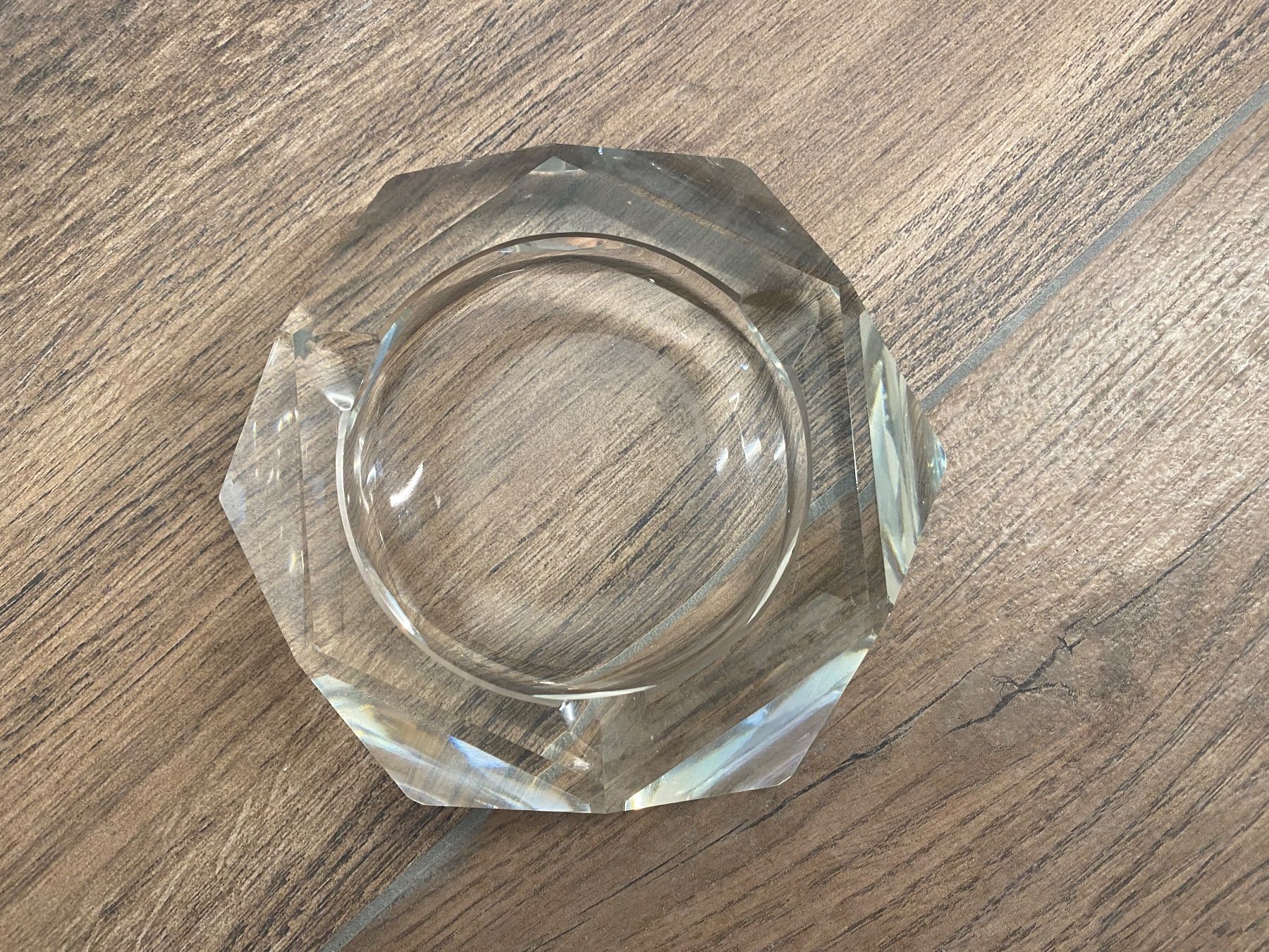 Cendriers: Aschenbecher aus Glas transparent Diamantform – D'occasion à Pratteln par a23_j2gs 3