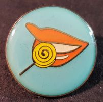GG516 - Pin Mund Lippen mit Lolly
