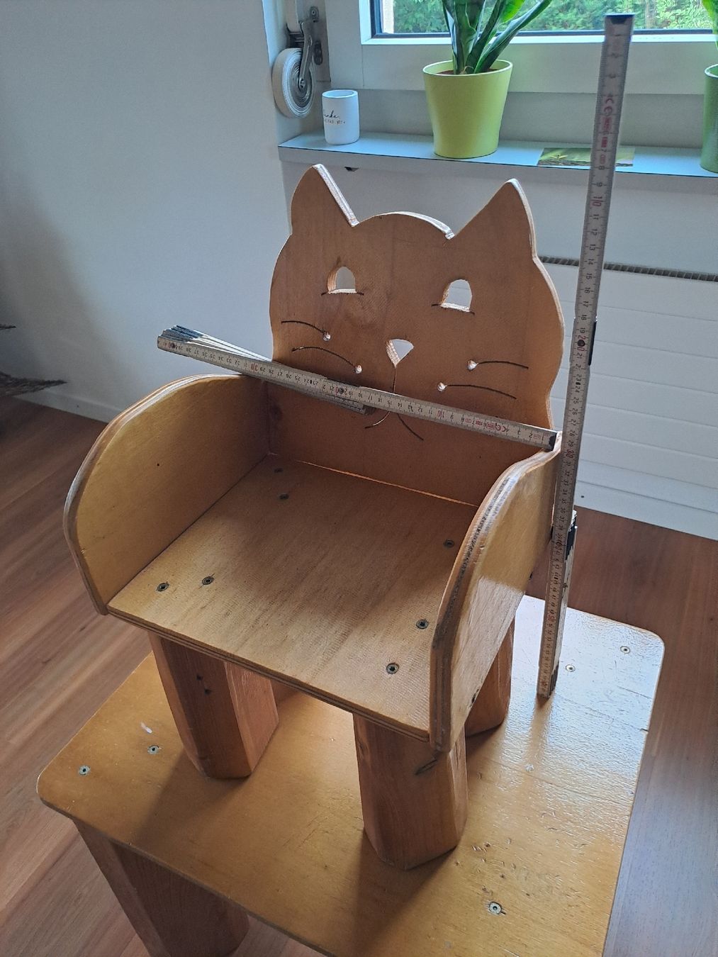 Tischset: Kinder-Tischset mit Katzenmotiv, Holz. – Gebraucht aus Uster von PierGiak 4