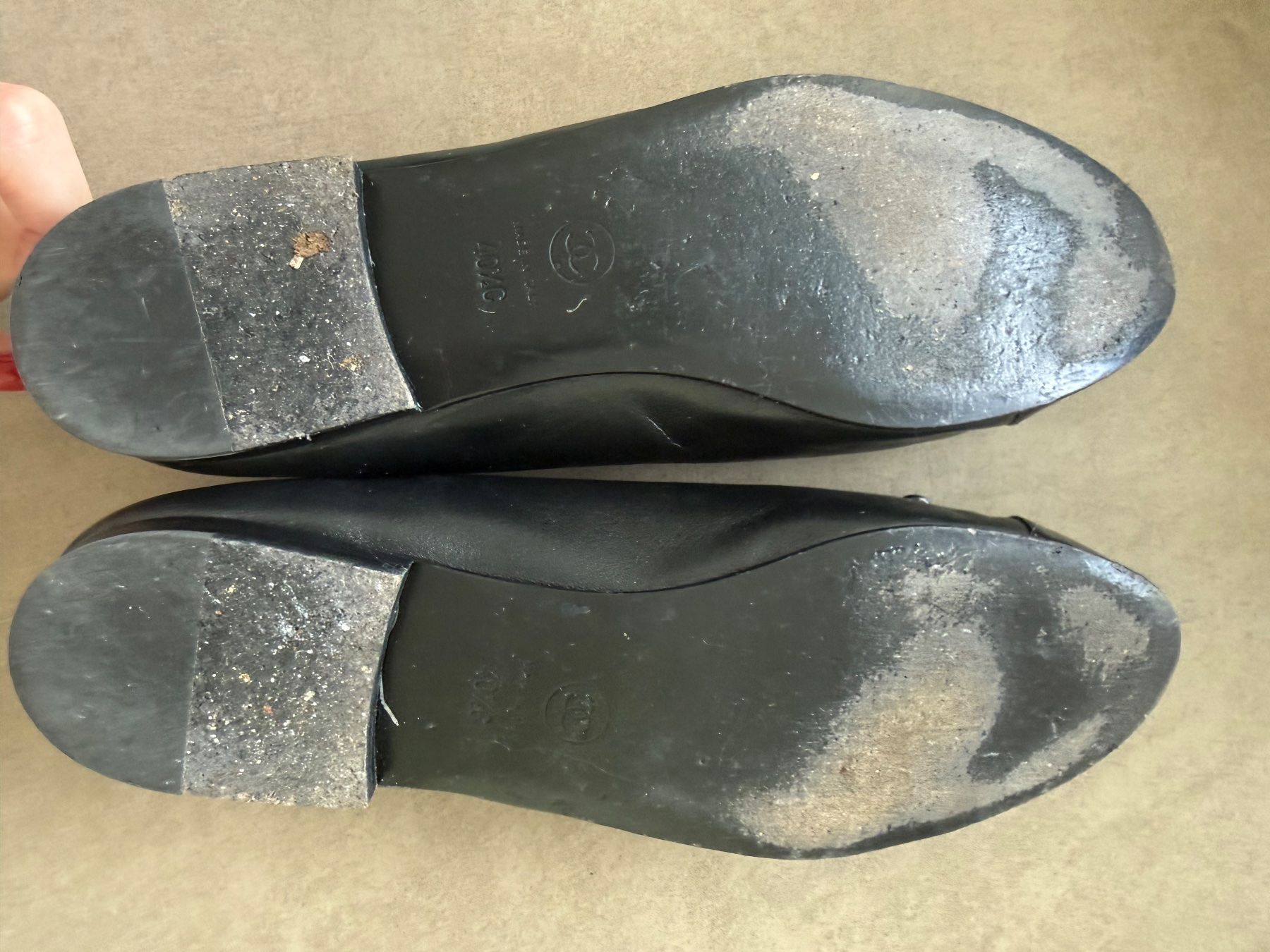 Chanel Scarpe da donna: Chanel Ballerinas Schwarz Grösse 40.5 – Usato da Meggen venduto da nat_z89l 3