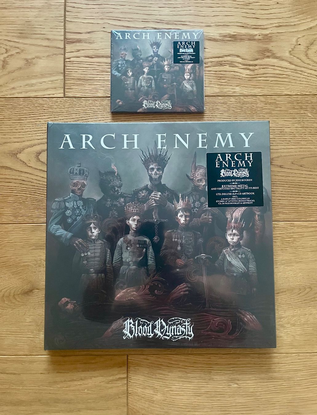 Schallplatten: Arch Enemy-Blood Dynasty-Limited Box Set - Vinyl & CD – Neu und originalverpackt aus Weisslingen von Espenmoos79