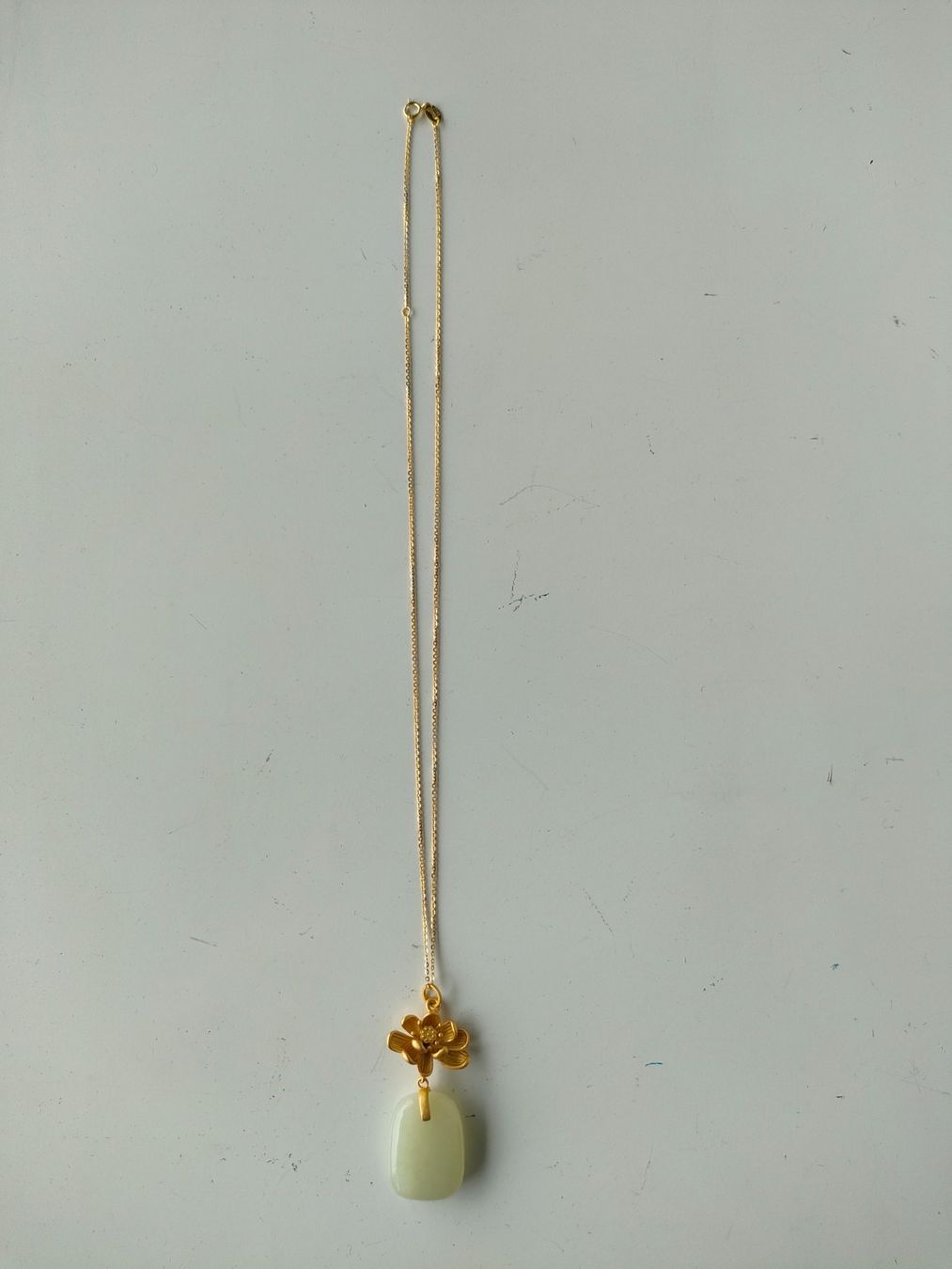 Catenine: Wunderschöne Halskette Blumen & Stein – Nuovo (secondo la descrizione) da Dietikon venduto da Branquinha1981