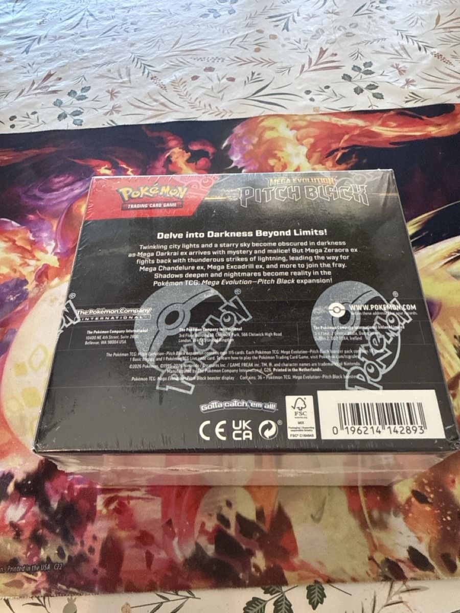 Pokémon Sammelbilder & Trading cards: Pokémon TCG Mega Evolution Pitch Black Box EN – Neu und originalverpackt aus Sargans von XswissprimeX 2