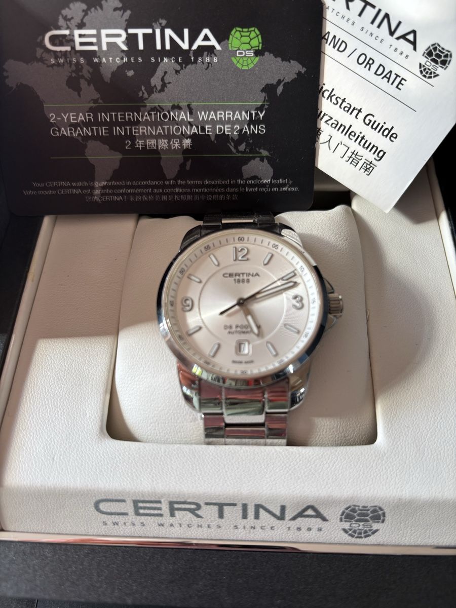 Certina Orologi: Certina DS Podium Automatic - Swiss Made Elegance! – Usato da Biel/Bienne venduto da CuriousCat 5