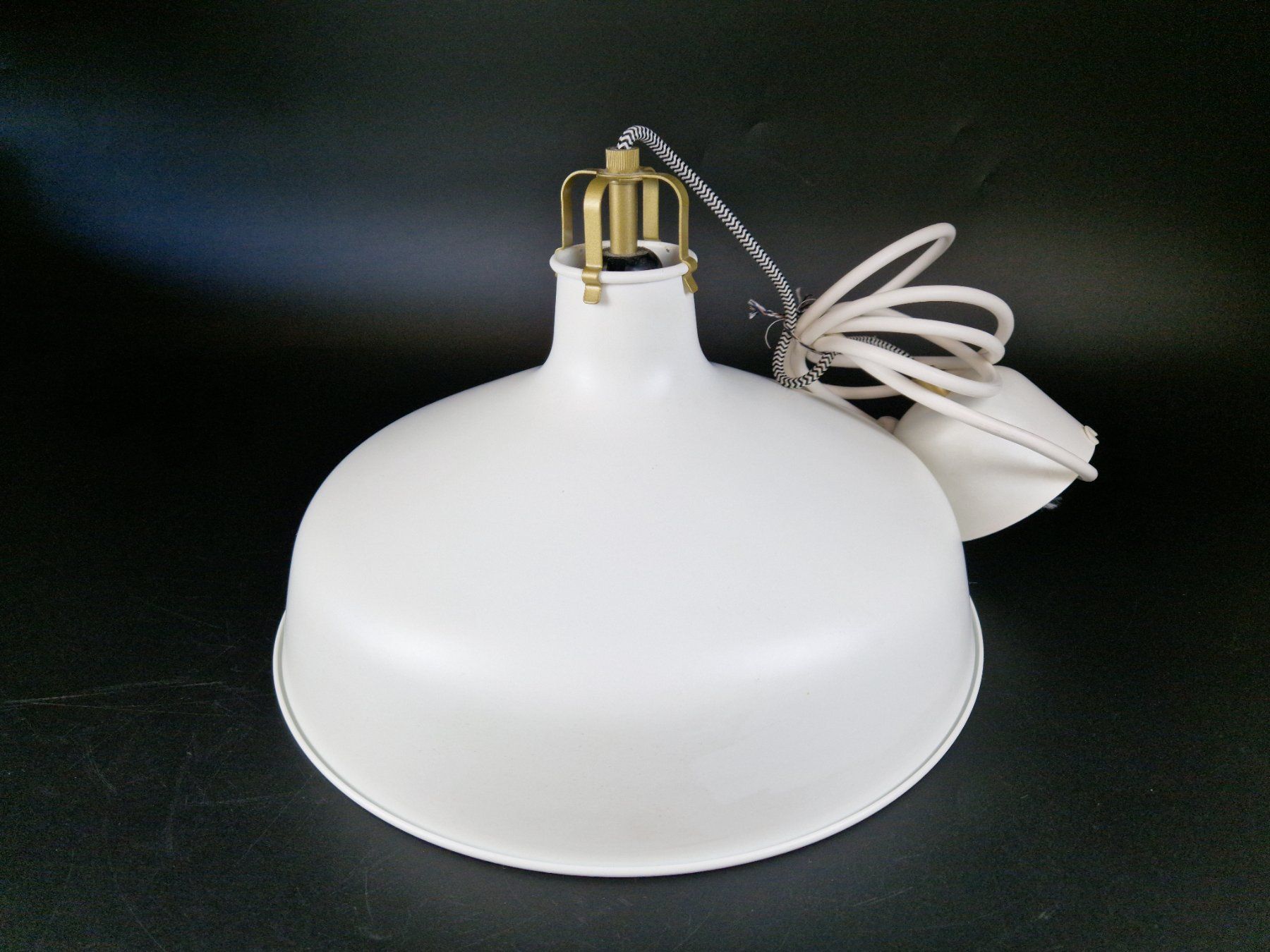 Ikea Lustres & lampes de plafonds: RANARP Hängeleuchte, elfenbeinweiß – D'occasion à Muhen par Restwert_Muhen