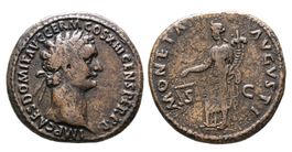 DOMITIAN bronze As (87 AD)