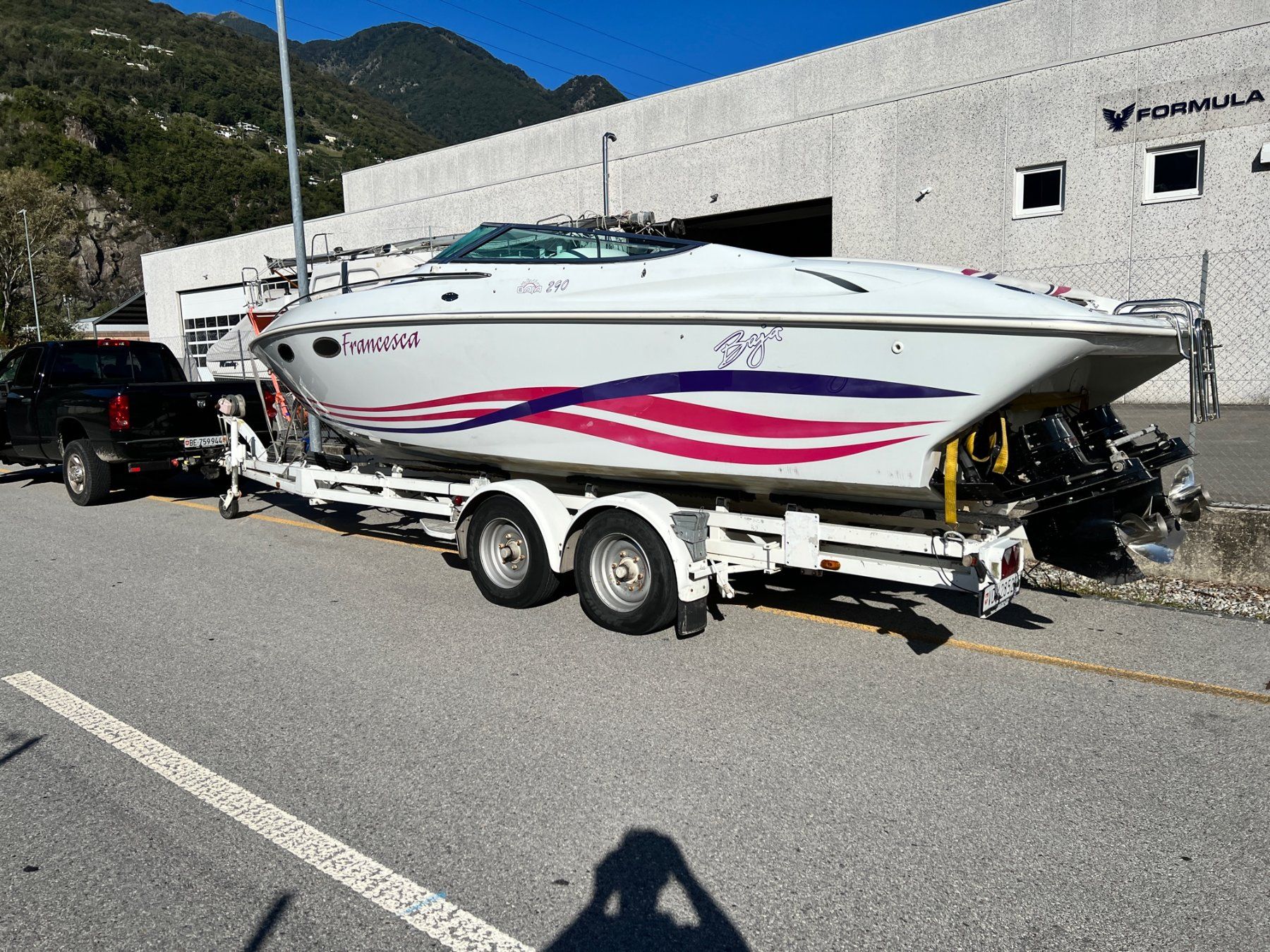 Baja Barche: BAJA 290 BOSS - EINTAUSCH PW – Usato da Avenches venduto da BOOTTRANSPORTE 2