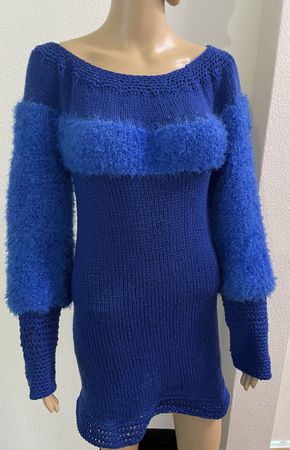 Mini Kleid/Long Pullover Neu