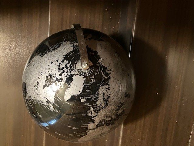 Altro in Decorazioni & Accessori: schwarz-silberner globus – Usato da Schwarzenberg LU venduto da kindler007 2