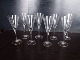 8 Champagner Kelche Flûtes
