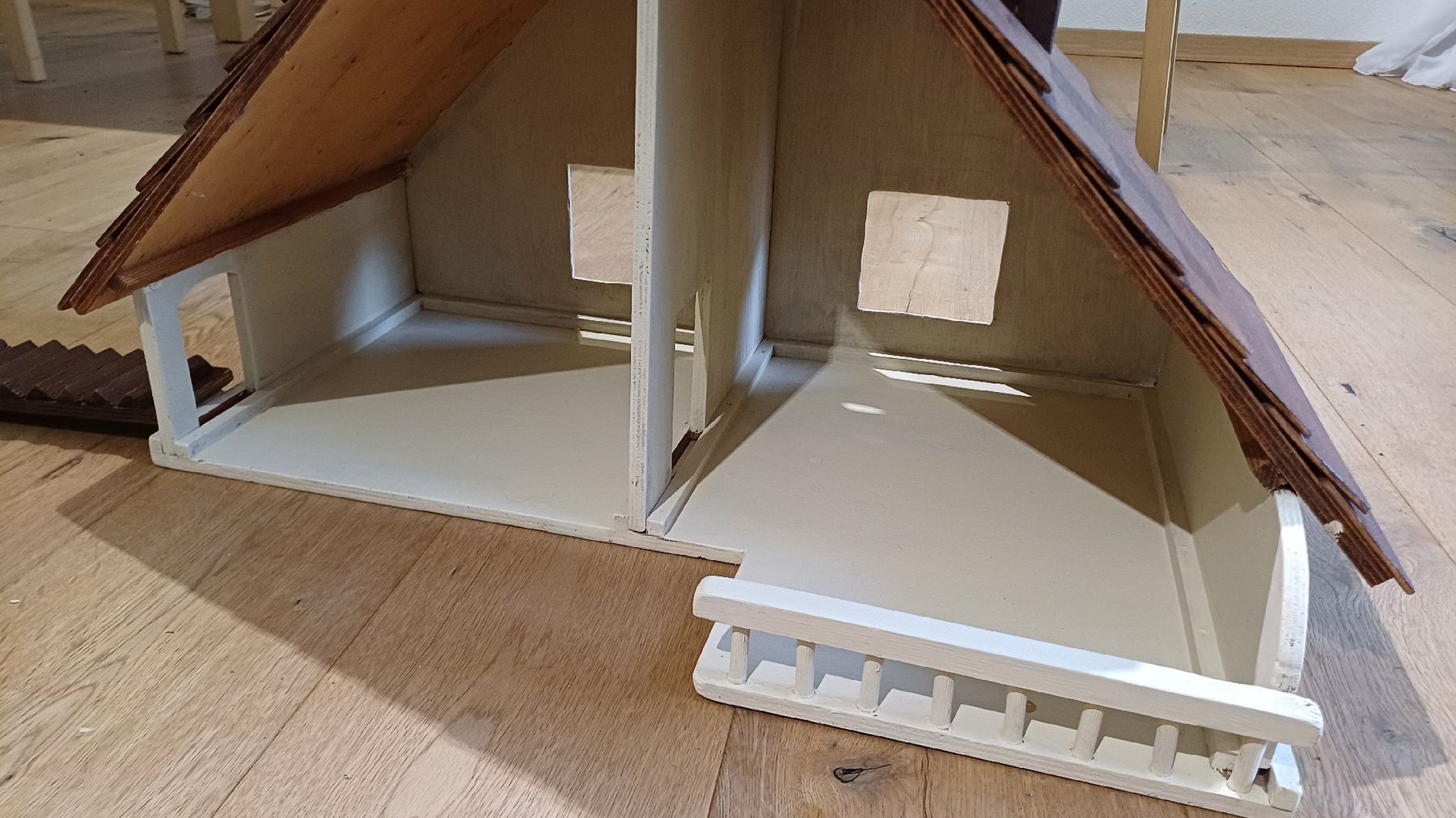 Puppenhäuser & -möbel: Puppenhaus-Set Handgefertigt 1990er – Gebraucht aus Rheinfelden von danielfellner 8
