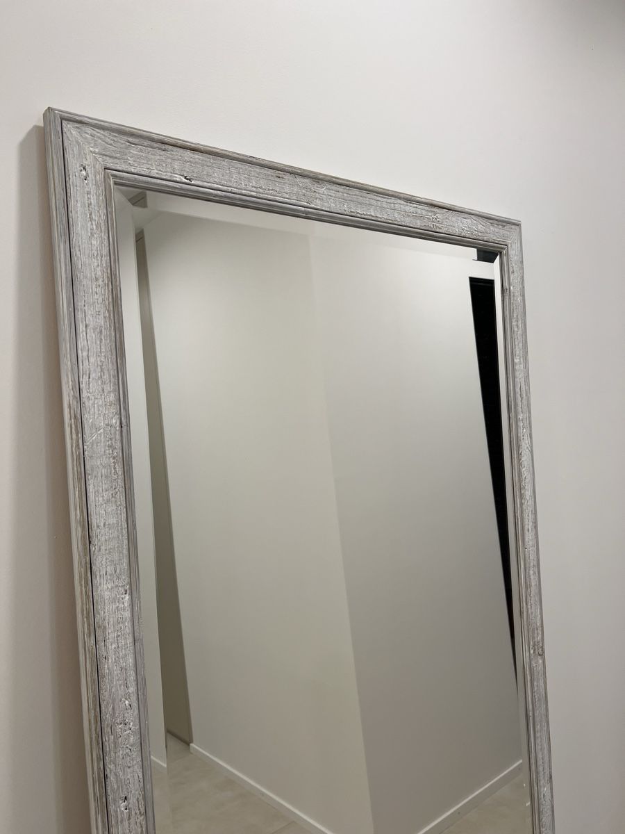 Specchi: Mirror with wooden handcrafted frame – Nuovo (secondo la descrizione) da Corsier GE venduto da Karol_save_planet 7