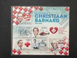 2012 Mosambique Christian Barnard Block **  (A467)