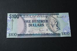 Serie UNC Guyane 100 Dollars