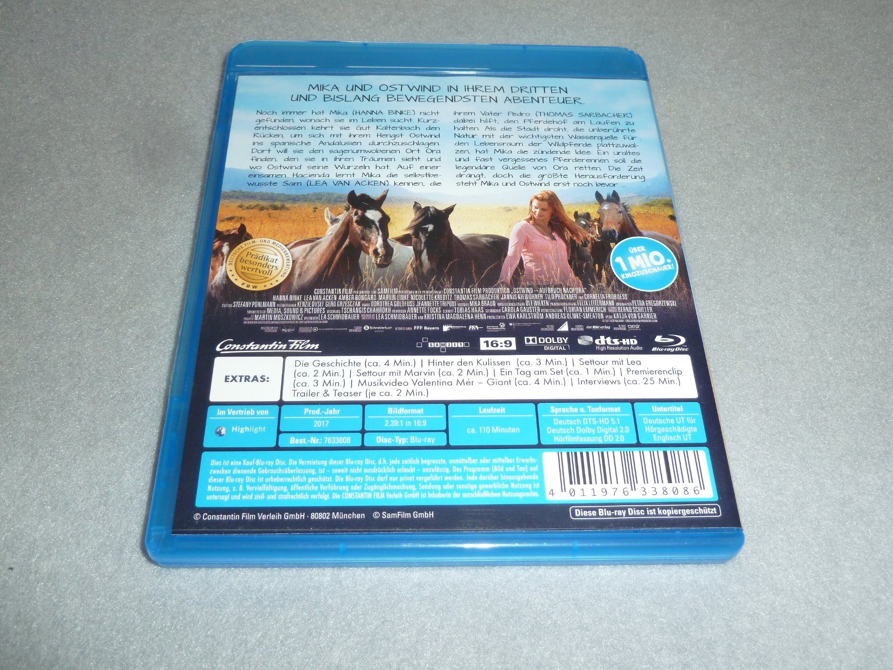 Tous les DVDs: blu-ray - Ostwind 4 - Aufbruch ach Ora – D'occasion à Hofstetten SO par LudoHoFl 1