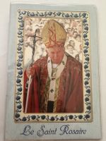 Livre de prières Le Saint Rosaire Pape Jean-Paul II