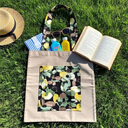 Tote bag Floral - Stofftasche - Handgemachte - Neu!