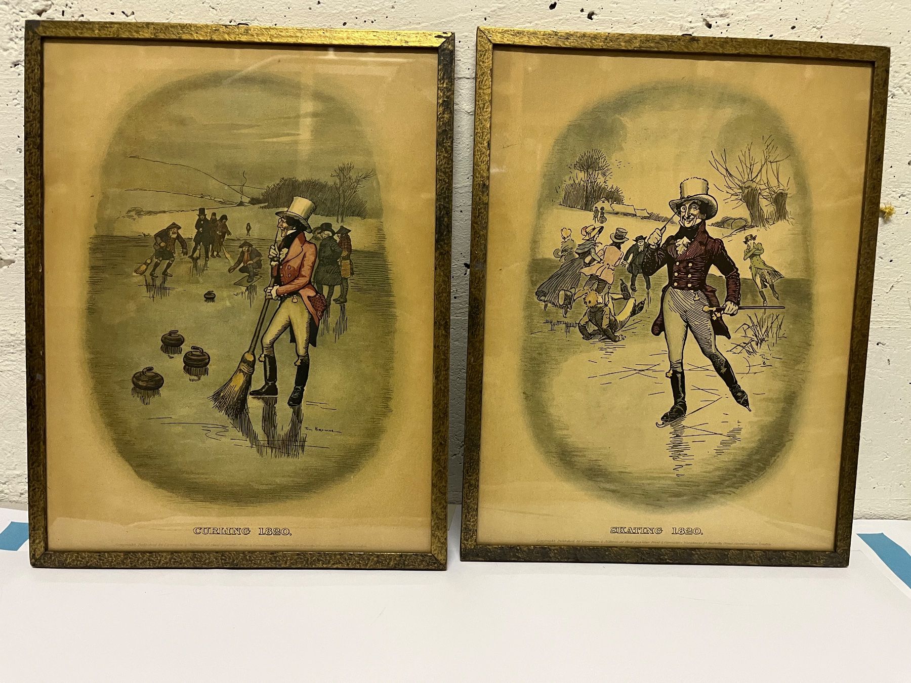 Grafica & Litografie: Ancienne lithographie johnnie Walker – Usato da lausanne venduto da esploras