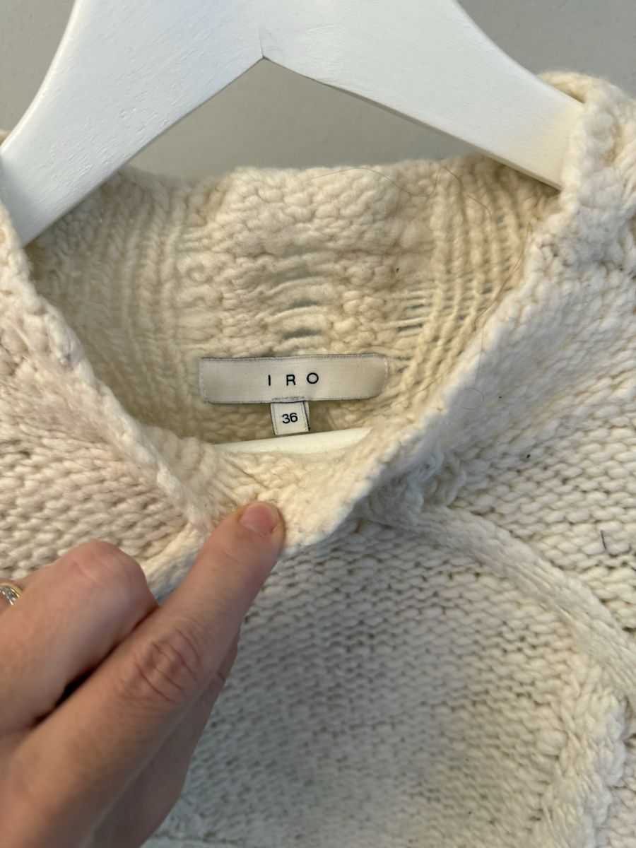 Iro Pulls & Sweat-shirts: IRO Strickpullover Modell Basilia creme Grösse 36 Wolle – D'occasion à Zürich par lid_x5s5 3