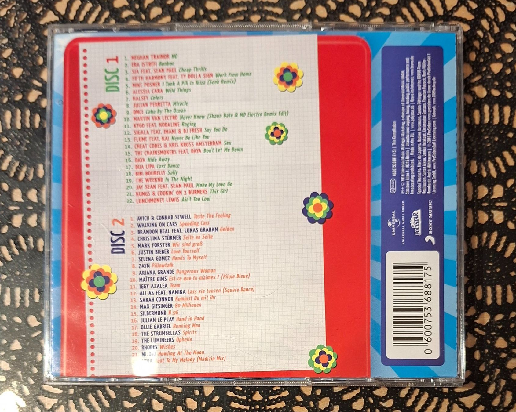 CDs: Bravo Hits 93, Doppel CD, 2016, Hit Compilation, Sampler – Gebraucht aus Amriswil von Celini3 1