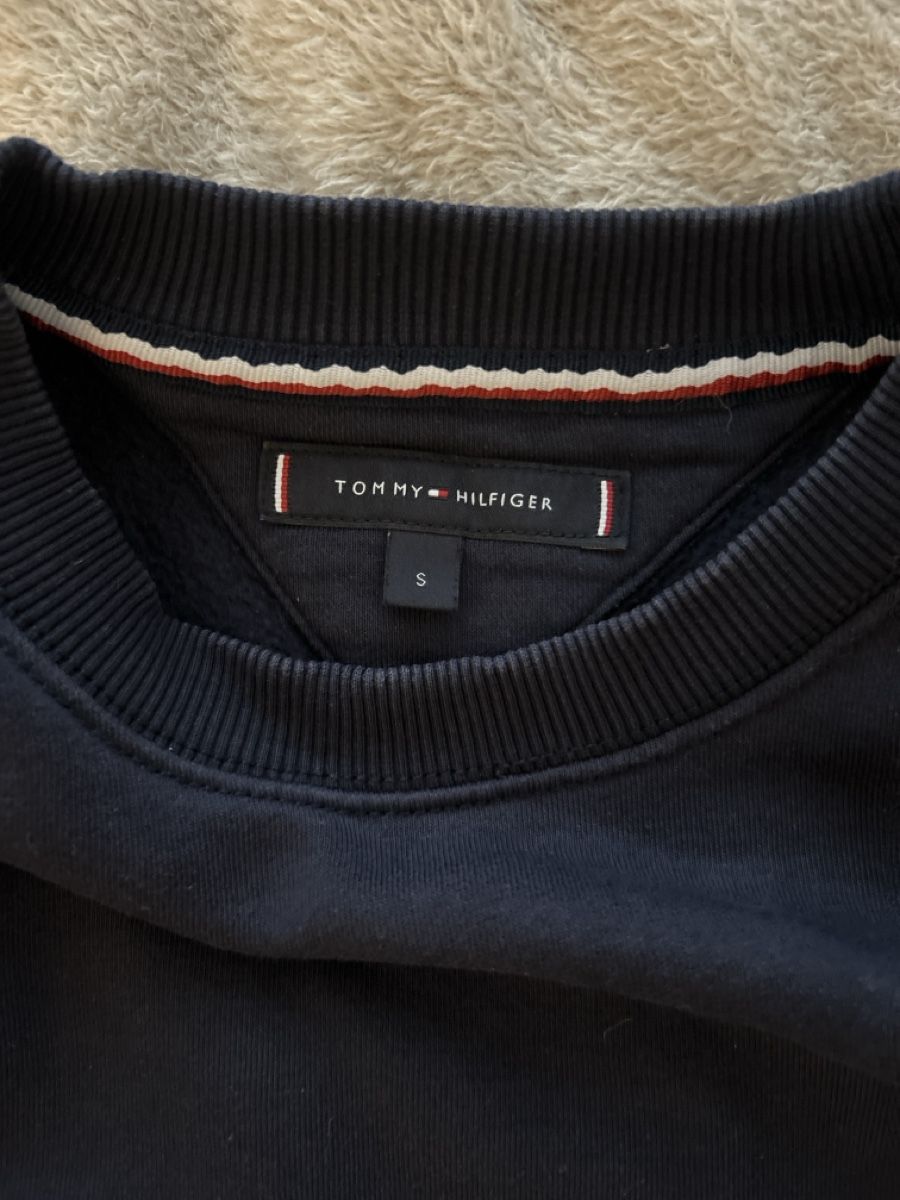 Tommy Hilfiger Maglioni & Felpe: Tommy Hilfiger Herren-Pullover, Grösse S, Dunkelblau – Nuovo (secondo la descrizione) da Hünenberg See venduto da nca_dmg6 2