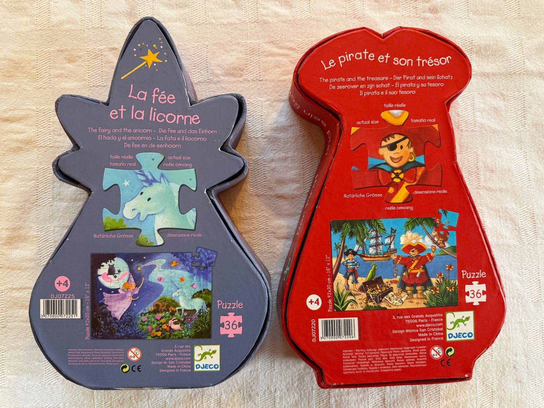 Djeco Puzzle: Djeco - Puzzle x2 – Usato da Schindellegi venduto da hor_ll8f 1