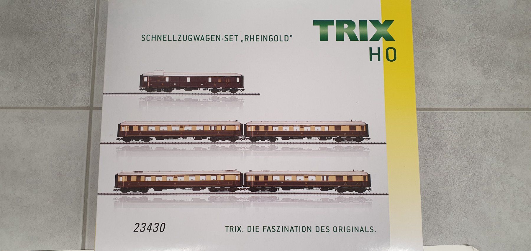 Trix Modellini di ferrovie: TRIX 23430 Set DRG Rheingold Epoche II – Nuovo e nell'imballaggio originale da Würenlos venduto da juruth 2