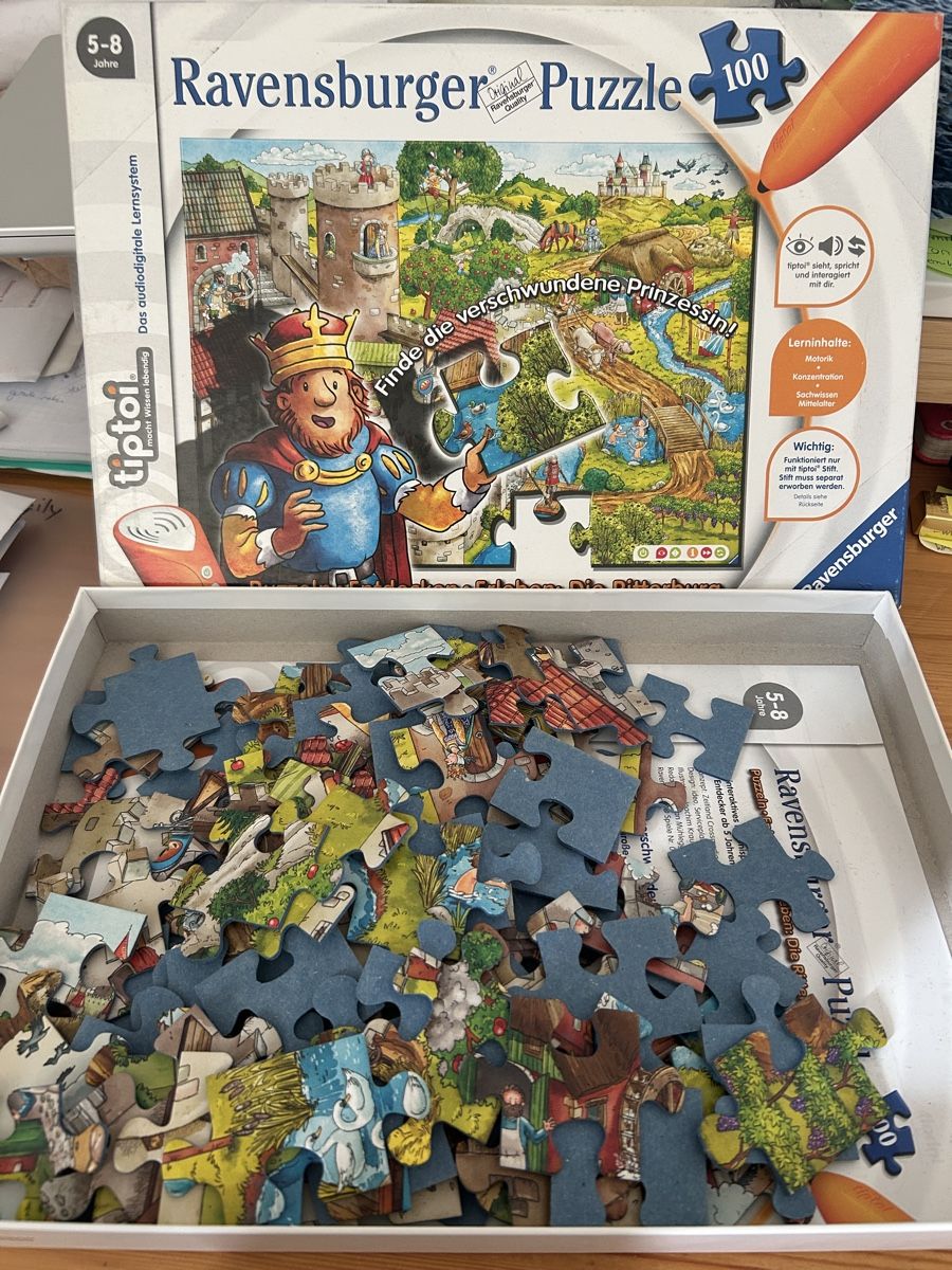 Tiptoi Puzzles: Tiptoi Puzzle Die Ritterburg – Gebraucht aus Küsnacht ZH von Ginger81 1