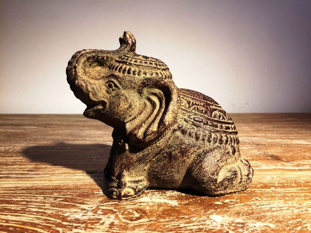 Figuren: Elephant Steinguss 13 x 13 x 7 cm – Neu (gemäss Beschreibung) aus Lenggenwil von Unique_ 2