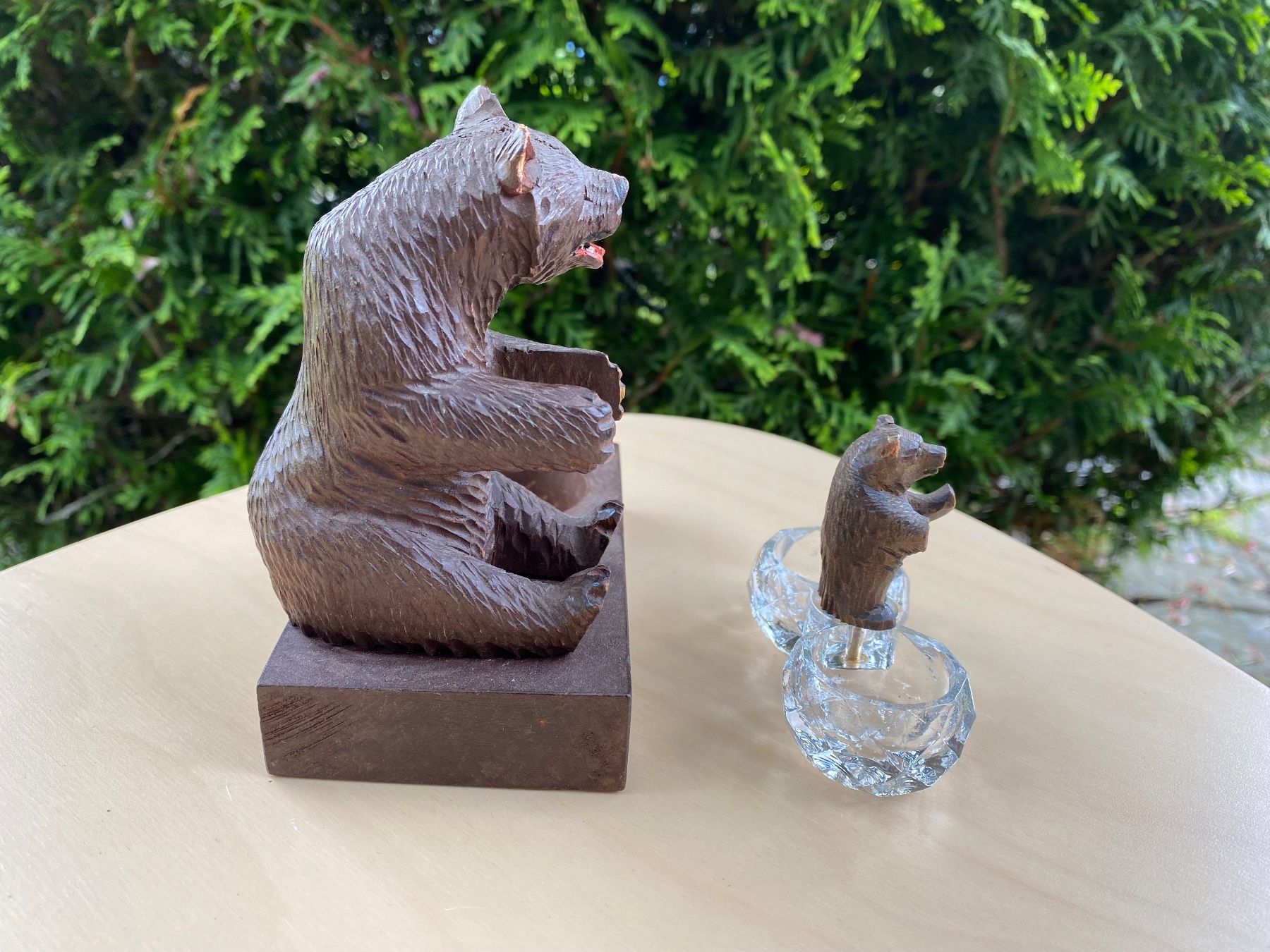 Figuren: 2 schöne geschnitzte Brienzer Bären – Gebraucht aus Feldbach von Olive1 2