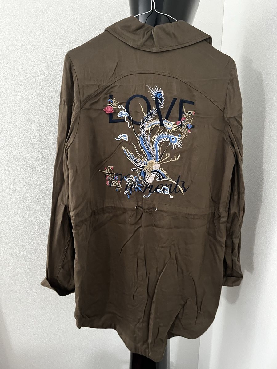 Stradivarius Giacche: Jacke olivegrün Gr. S von Stradivarius – Nuovo (secondo la descrizione) da Hinwil venduto da dire07 2