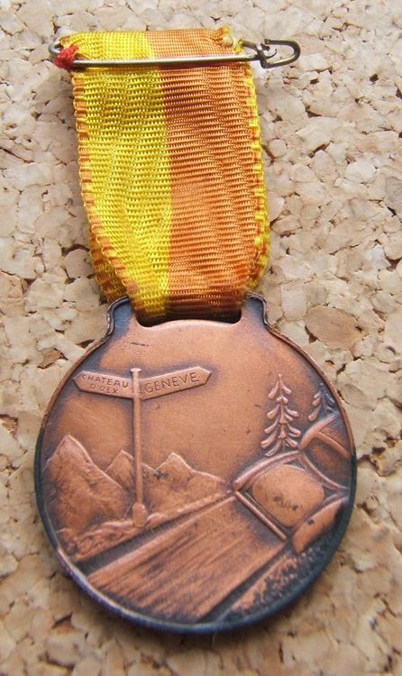 Ancienne Médaille Cyclisme – Rallye Englebert – Jeton Vintage