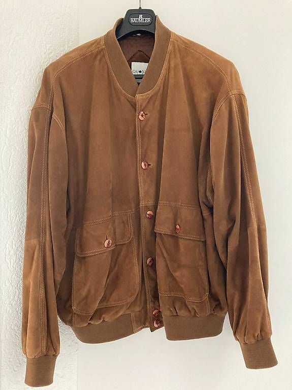 Jacken: Lederjacke Wildleder Grösse L/XL Herren – Gebraucht aus Langenthal von umec72