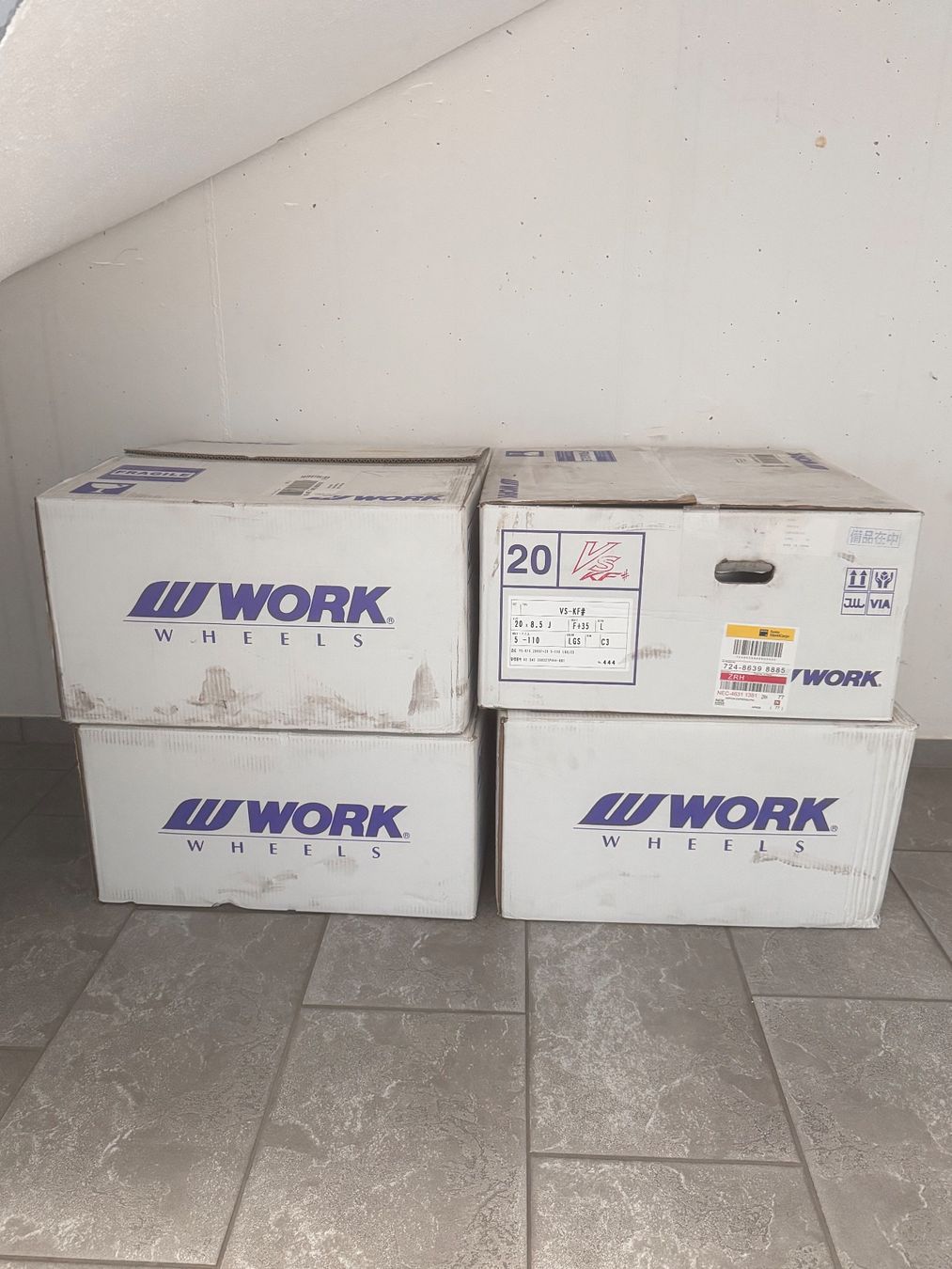 Work Wheels Cerchioni: Work Wheels VS KF – Usato da Aarwangen venduto da Mary_84 3