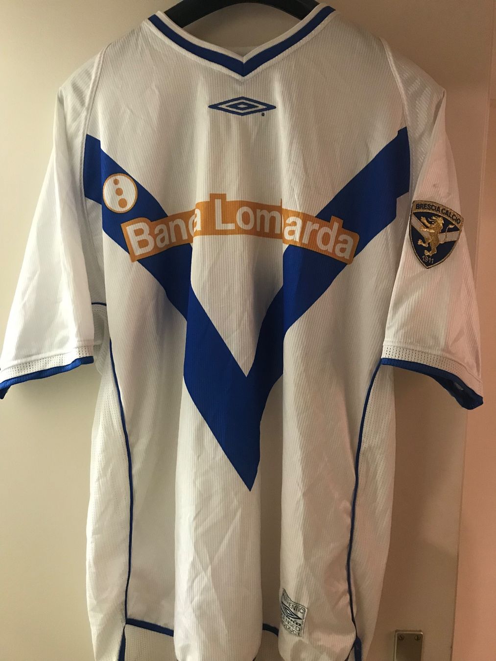 Umbro Canottiere & Pantaloni: Brescia Baggio2002/03HistoricalAuthenticPour collectionneur – Usato da Genève venduto da RdV-o-BuyMorePayLess 1
