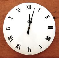 Vintage Wanduhr « Emaillerie Corgémont » - H.R. Wagner