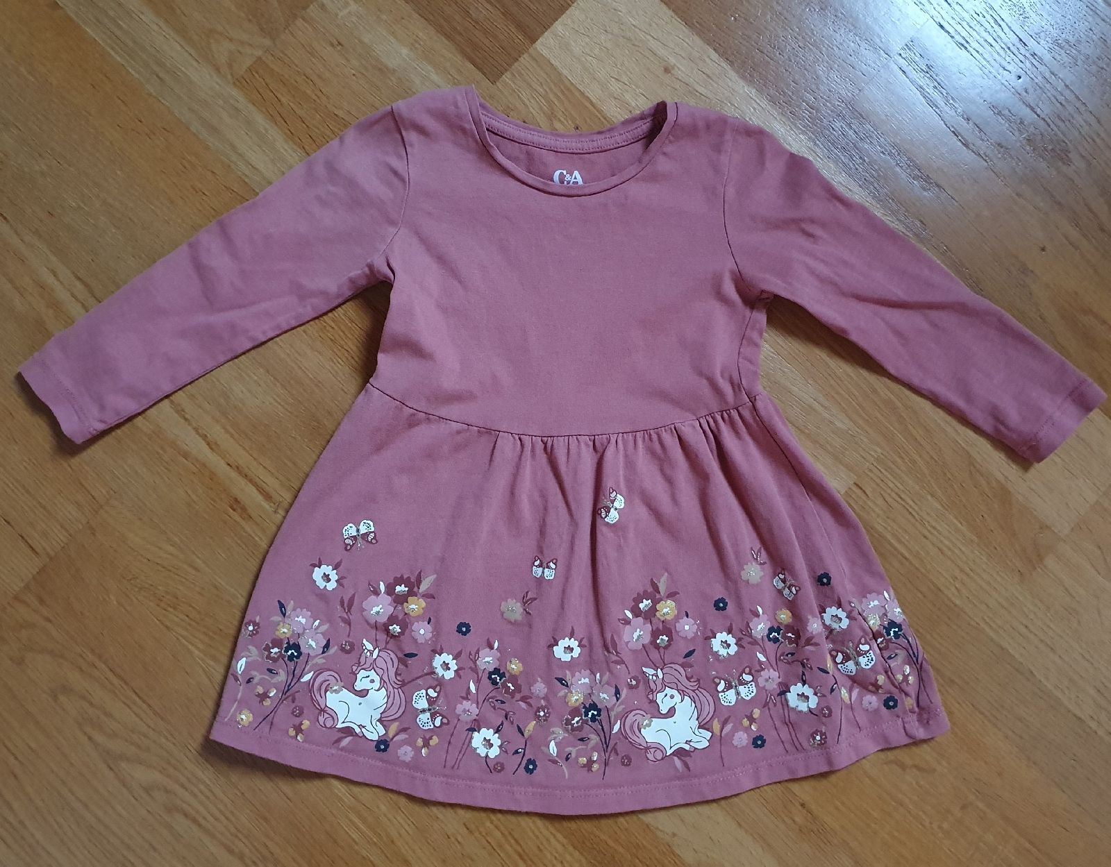 C&A Vestiti & Gonne: Kleid C&A Einhorn Grösse 92 – Usato da Pratteln venduto da Familie-