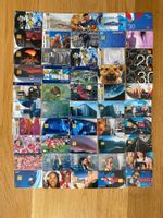 50 verschiedene leere Telefonkarten, Taxcards, Mobilecards