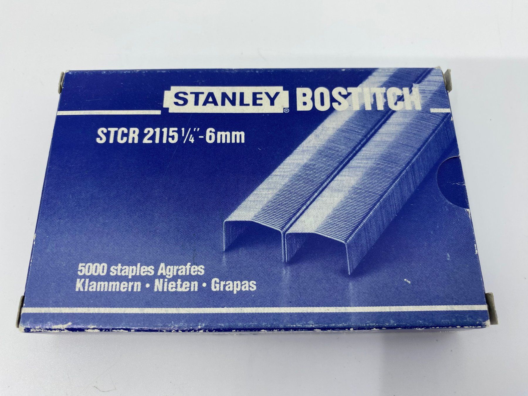 Macchine rilegatrici: 5000er Pack Stanley Bostich Heftklammern STCR 2115 – Nuovo e nell'imballaggio originale da Langwiesen venduto da Restposten-24