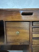 Superbe ancien établi horloger noyer layette