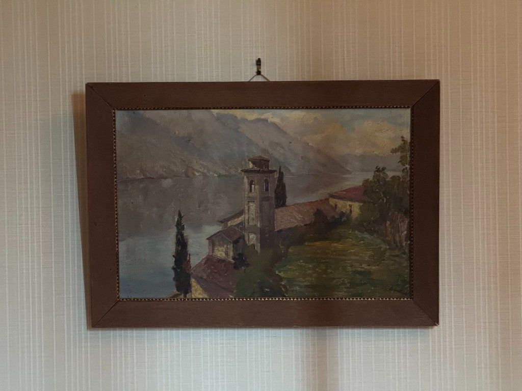 Dipinti: Seeufer mit Campanile -  D. Castello – Usato da Biel/Bienne venduto da matyfabi