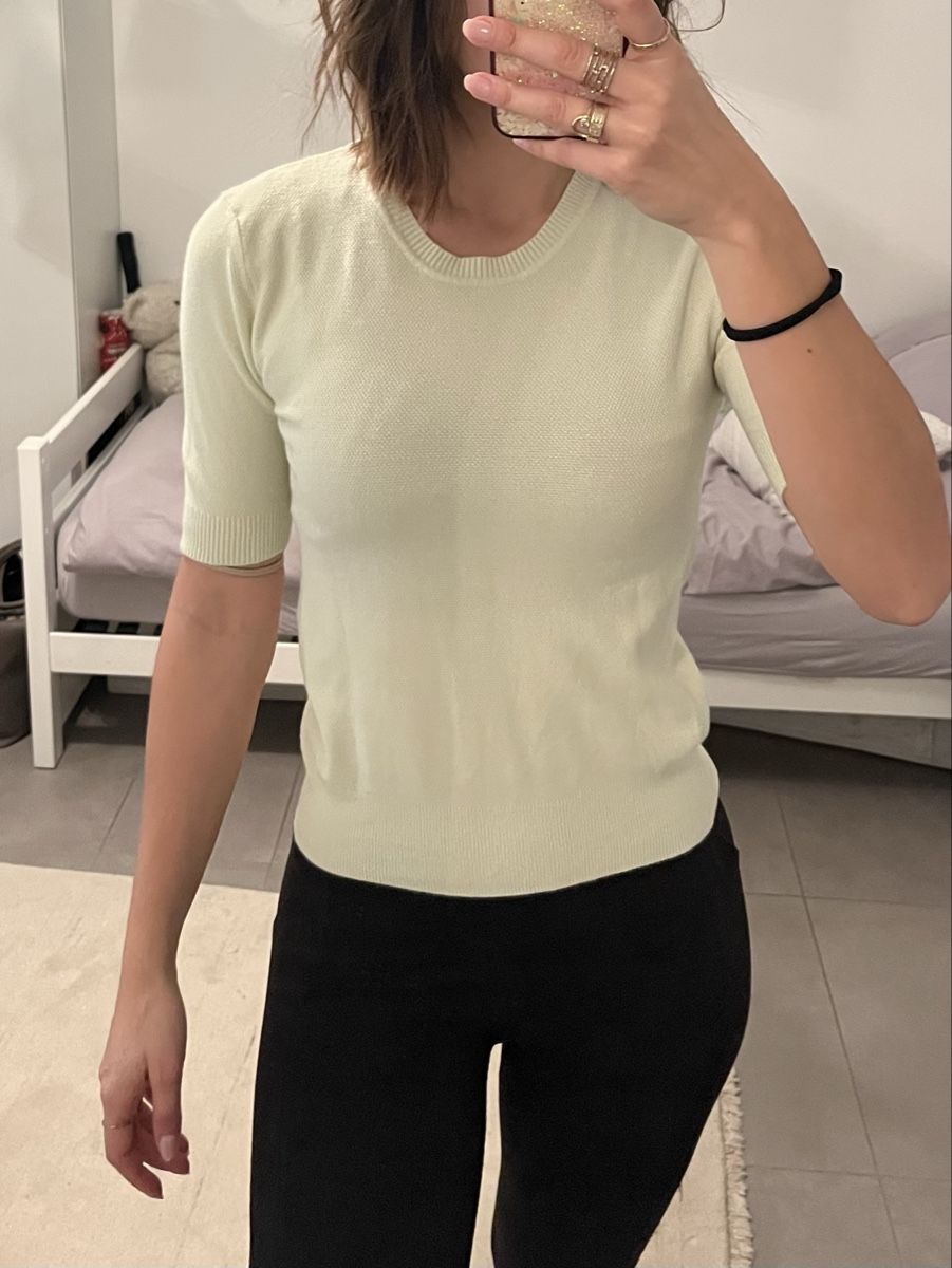 Manor Tops: Haut élégant en viscose taille S de Manor – Neu (gemäss Beschreibung) aus Aigle von sow_m7gm 1