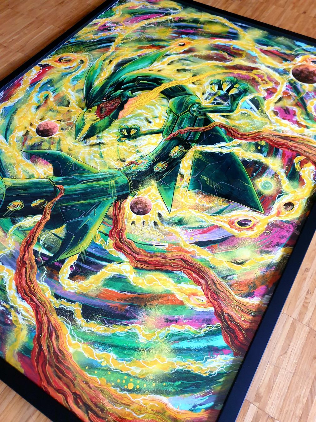 Pokémon Sammelbilder & Trading cards: Rayquaza Mega Evolution orig. Artwork – Neu (gemäss Beschreibung) aus Urnäsch von Nakamotix 6